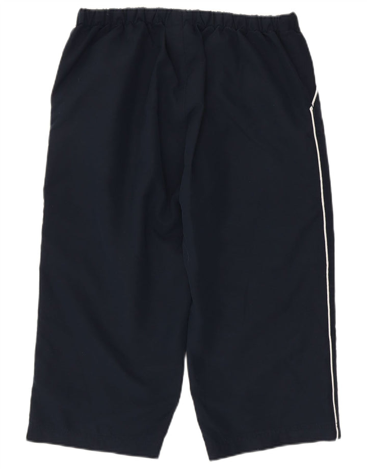 Pantaloni de trening Reebok Capri pentru femei UK 14 Medium Bleumarin Poliester