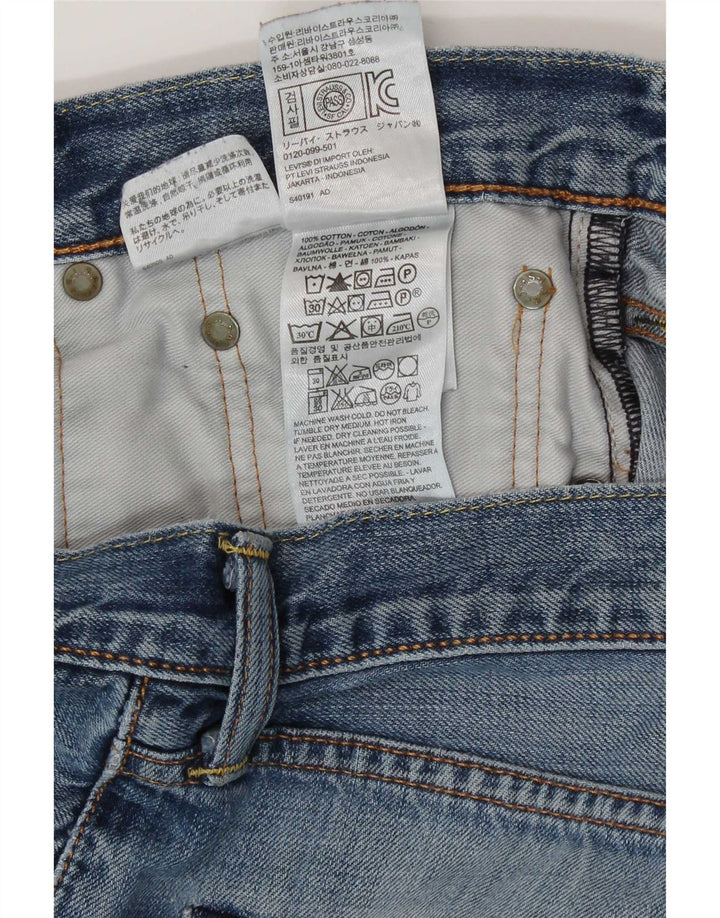Blugi drepti 508 pentru femei Levi's W32 L34 Bumbac albastru
