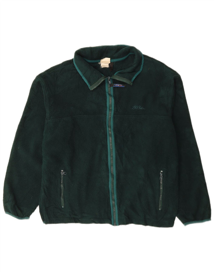 Jachetă fleece pentru femei L.L.Bean UK 18 XL verde