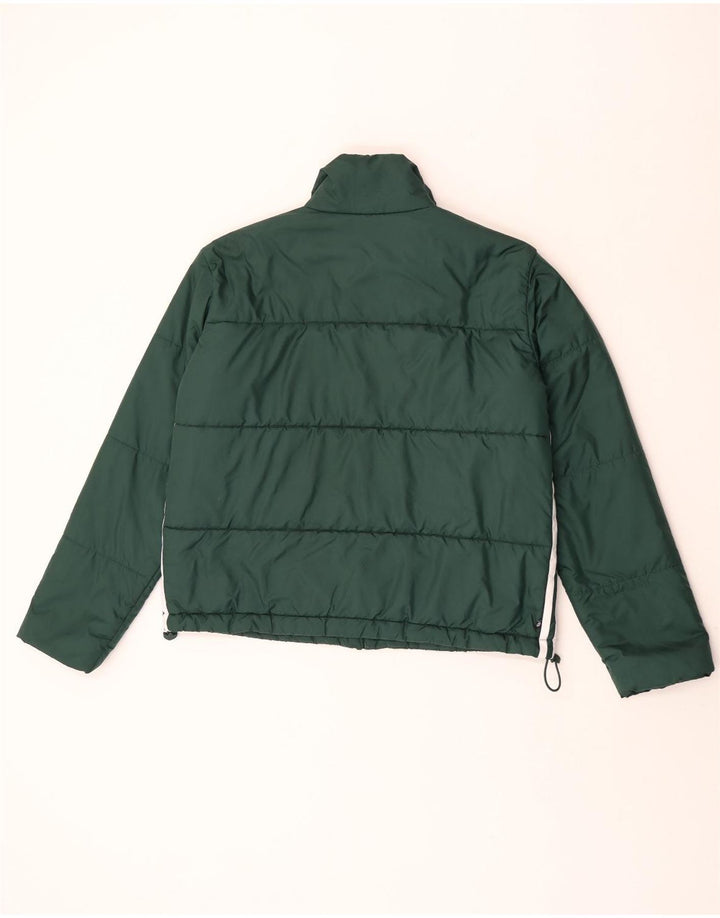 Jachetă supradimensionată pentru femei Adidas UK 10 Poliester verde mic