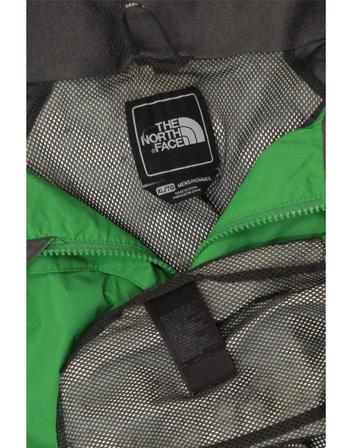 The NORTH FACE Jachetă de ploaie cu glugă pentru bărbați UK 42 XL Nylon verde