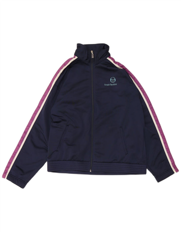 Jachetă de trening pentru bărbați Sergio Tacchini IT 48 Medium Bleumarin