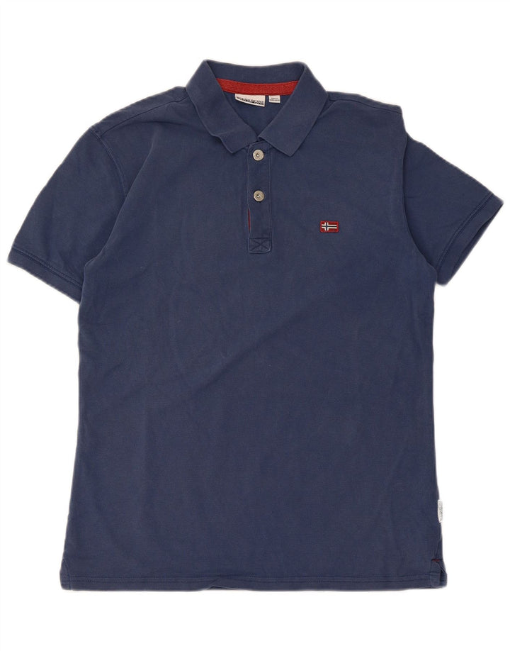 Tricou polo pentru bărbați NAPAPIJRI Mic Bleumarin