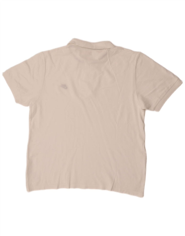 Tricou polo pentru bărbați Nike XL, bumbac alb