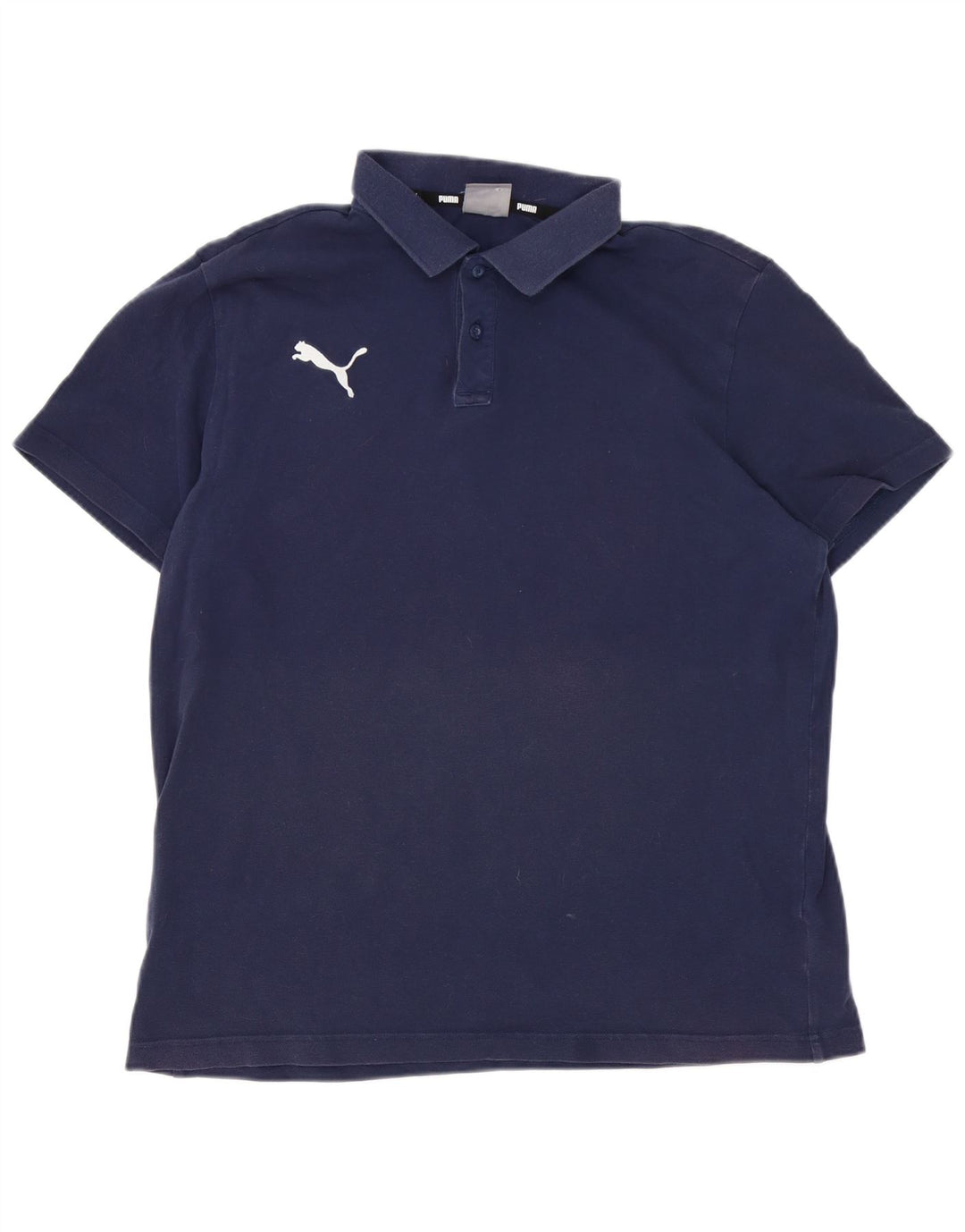 Cămașă polo Puma pentru bărbați, mare, bleumarin, bumbac