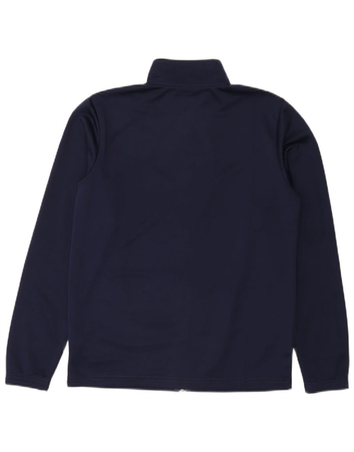 Puma Boys Santes Creus Trening Top Jacket 13-14 Ani Bleumarin Poliester