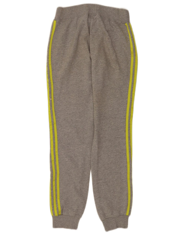 Pantaloni de trening Adidas pentru femei Joggeri UK 0/2 2XS Bumbac cu pete gri