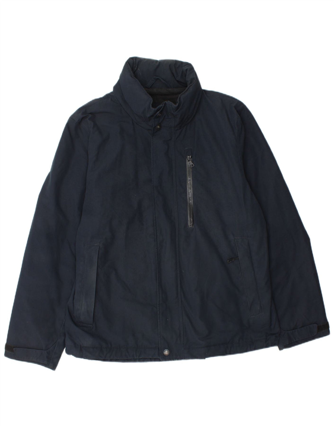 Jachetă de vânt pentru bărbați Marks & Spencer, cu glugă, UK 42 XL bleumarin
