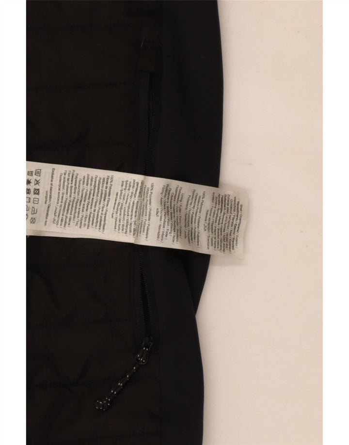 Jack & Jones Gilet căptușit pentru bărbați UK 40, mare, negru, poliester