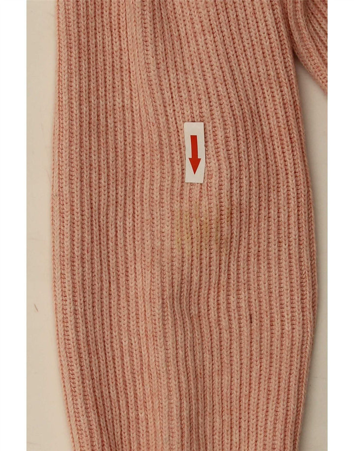 Pulover cardigan pentru femei Marella UK 14, bumbac roz mediu
