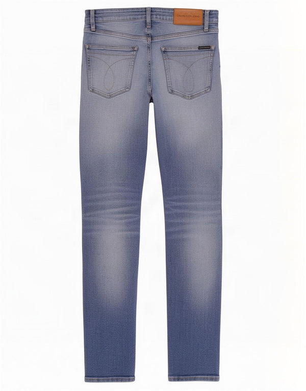 Blugi slim pentru bărbați Calvin Klein W31 L32 Bumbac albastru