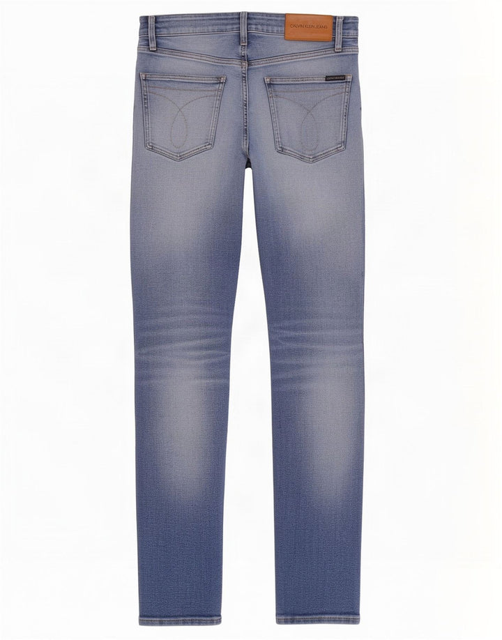 Blugi slim pentru bărbați Calvin Klein W31 L32 Bumbac albastru