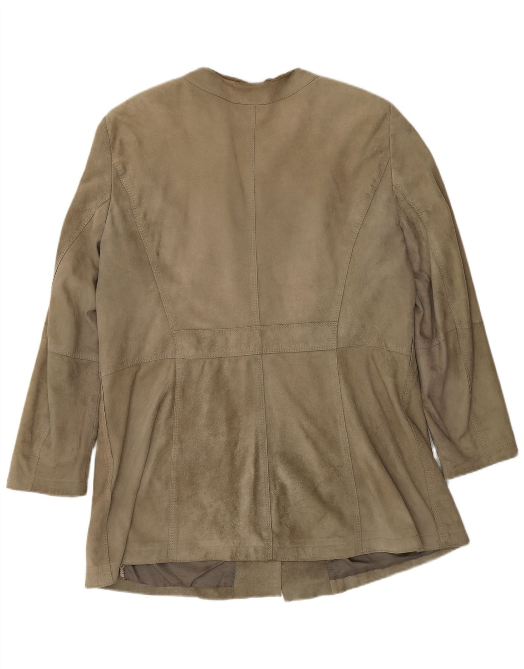 Gerry Weber Jachetă de piele intoarsa pentru femei UK 20 2XL din piele gri