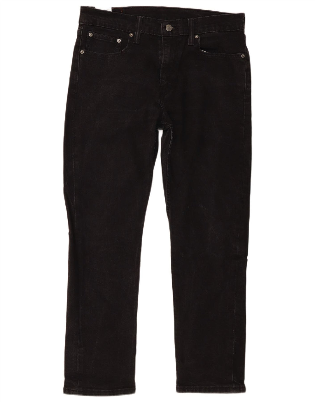 Blugi drepti pentru bărbați Levi's 502 W33 L27 bumbac negru