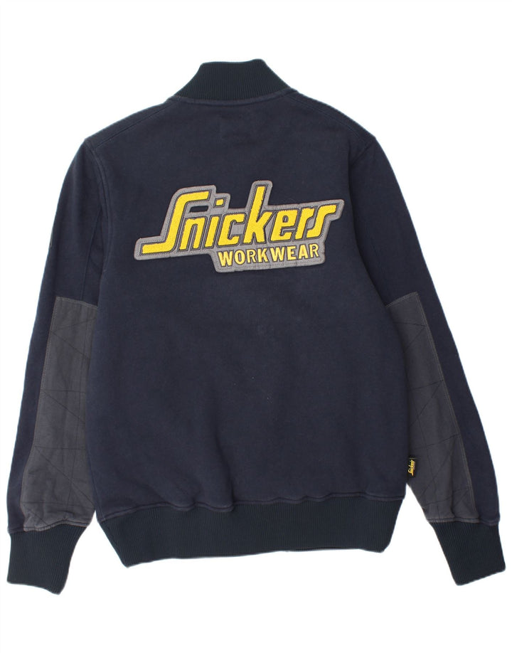 SNICKERS Jachetă de muncă pentru bărbați Sherpa Varsity UK 38 Bumbac mediu albastru bleumarin