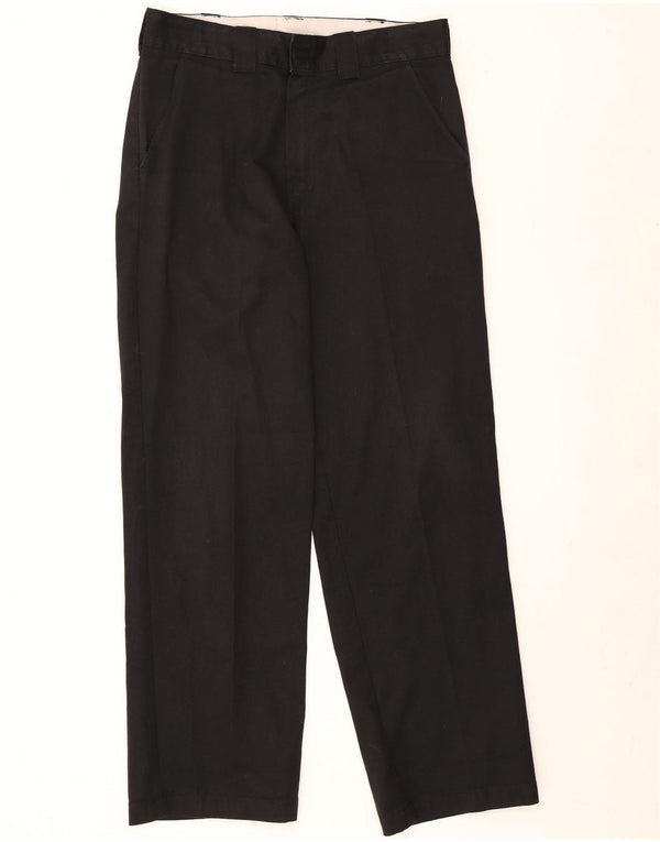 Pantaloni chino pentru bărbați, drepti, relaxați, L32 L31, negru