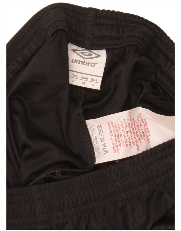 Pantaloni scurti sport Umbro pentru bărbați, mici, negru, poliester Argyle/Diamond