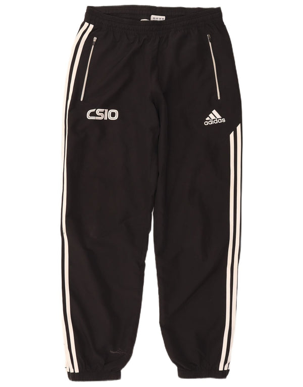 Pantaloni de trening cu grafic pentru bărbați Adidas Pantaloni de jogging UK 38/40 Medium Negru