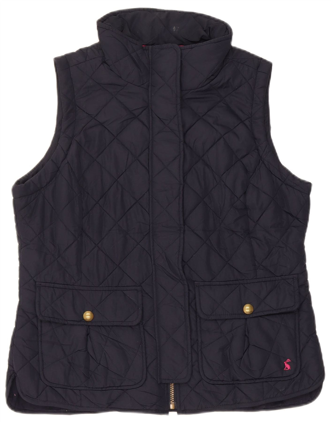 Gilet matlasat pentru femei Joules UK 14, mare, albastru, poliester