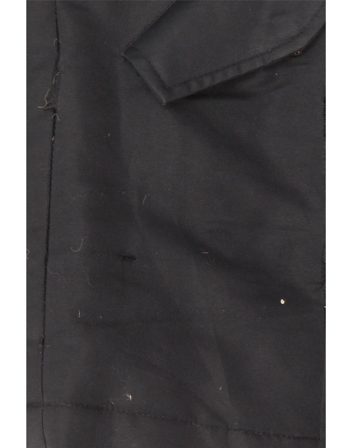 Jachetă căptușită cu glugă pentru femei Refrigiwear UK 16 Poliester mare bleumarin