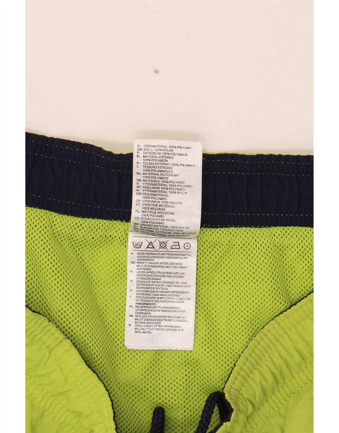 Pantaloni scurți sport pentru bărbați Adidas, verde mediu din poliamidă