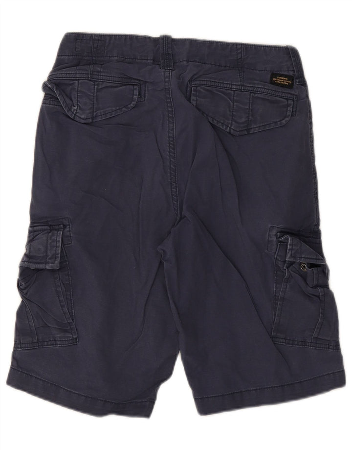 Pantaloni scurți cargo Superdry pentru bărbați W28 Small Bleumarin