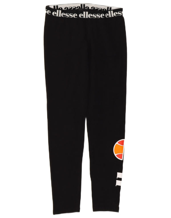 Leggings cu grafic pentru femei Ellesse UK 4 XS Negru
