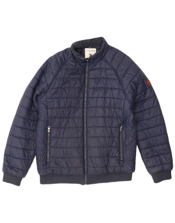 U.S. Polo Assn. Jachetă căptușită pentru bărbați UK 38 Medium Navy Blue Marine