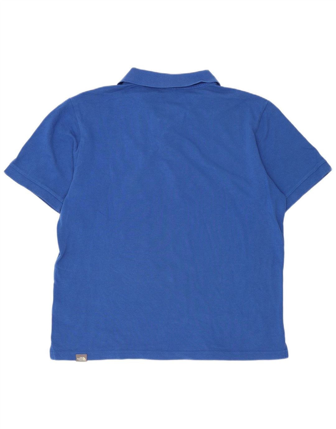 Tricou polo pentru bărbați The North Face, bumbac albastru mediu