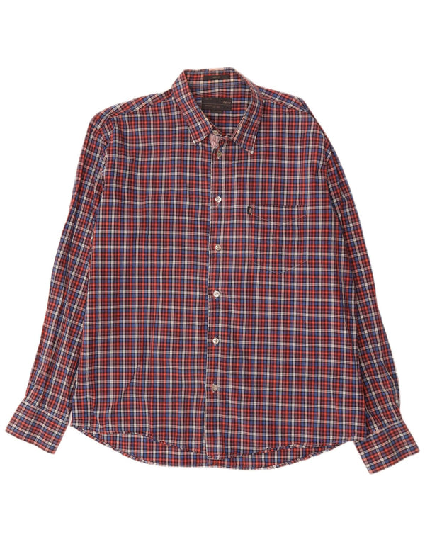 Cămașă pentru bărbați Marlboro Classics 2XL, bumbac cu carouri multicolore