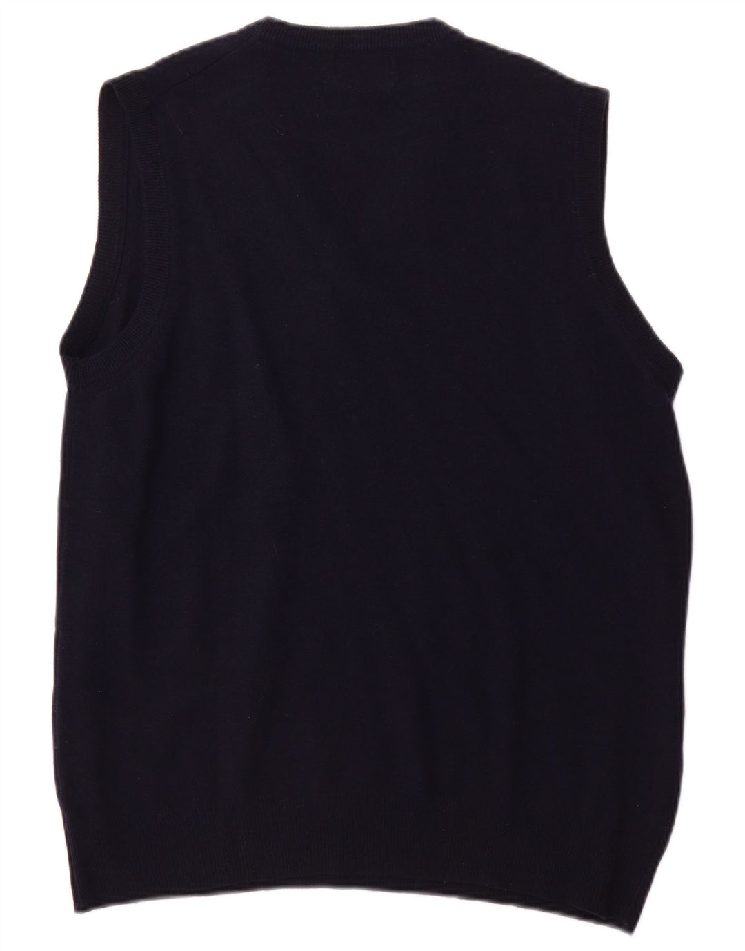 KAPPA Mens Vest Tank Top Medium Navy Blue Wool