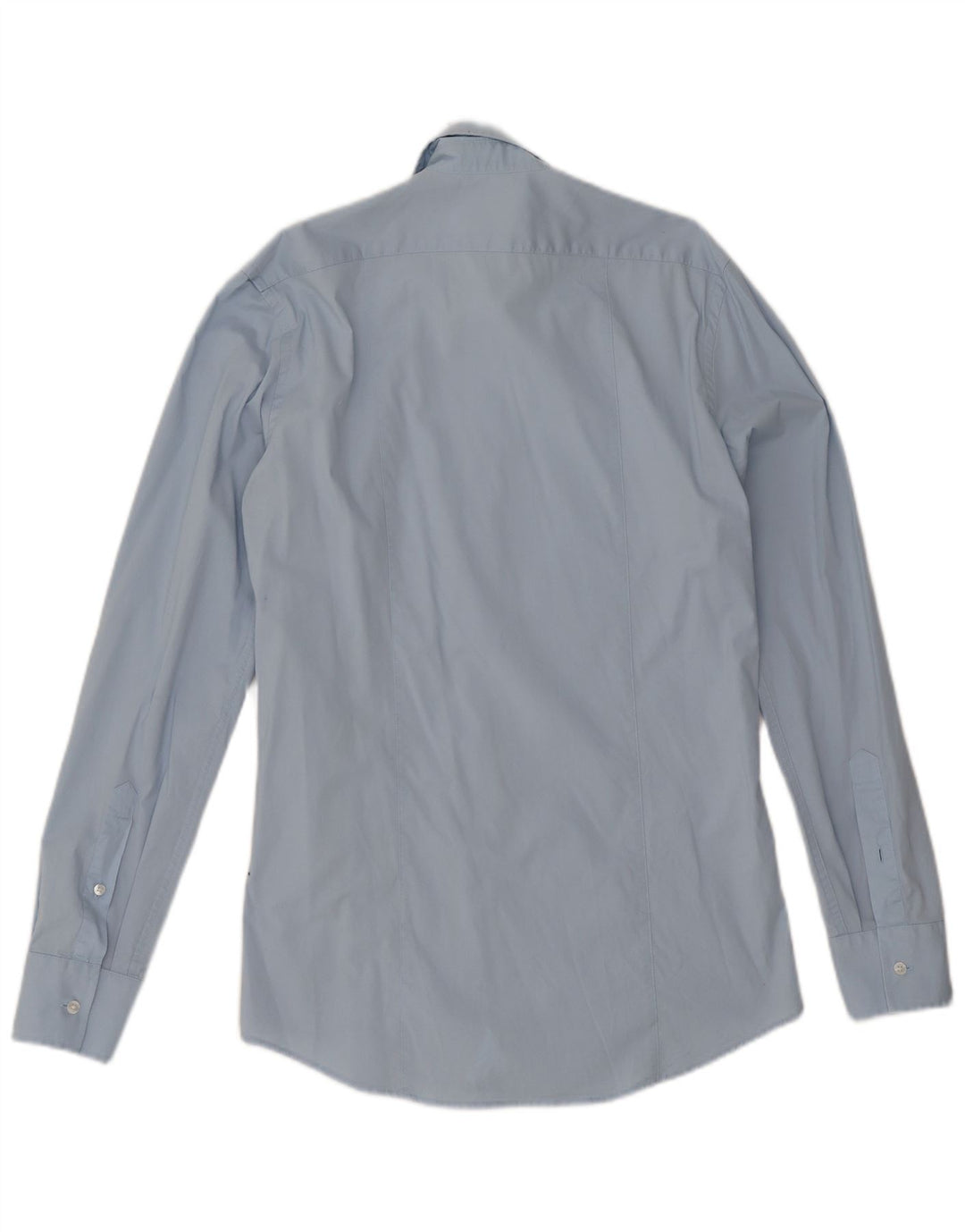 Cămașă Slim Fit Calvin Klein pentru bărbați, bumbac albastru mediu