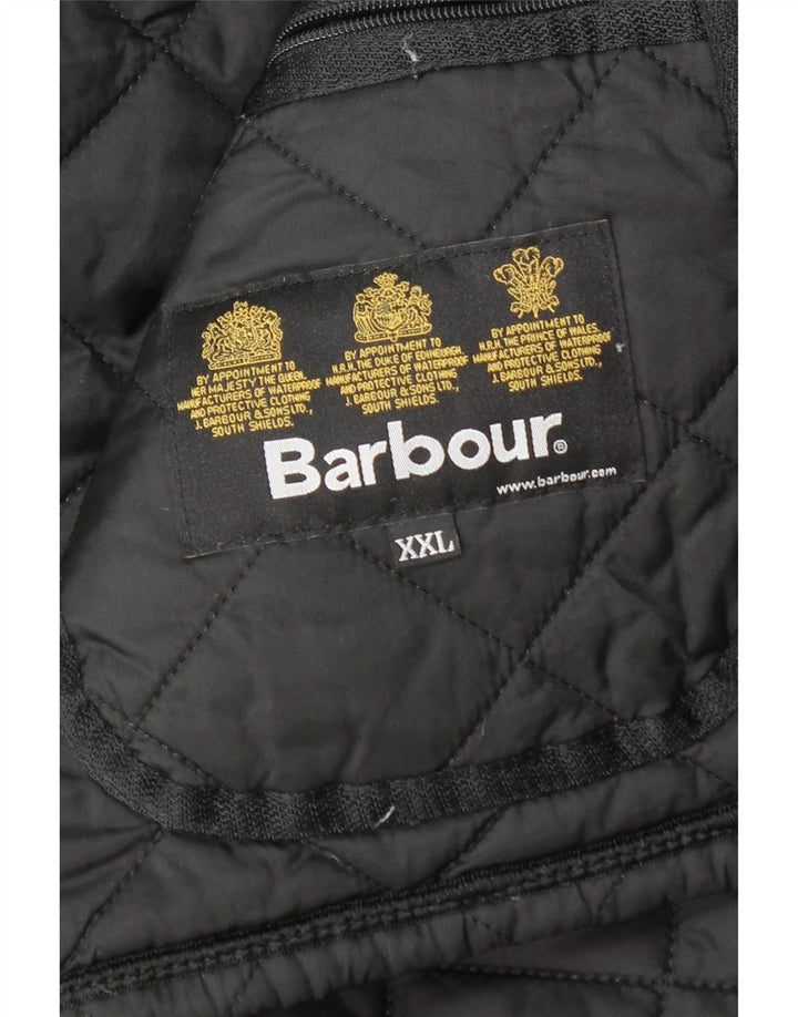 Jachetă matlasată BARBOUR pentru femei UK 20 2XL Poliamidă neagră