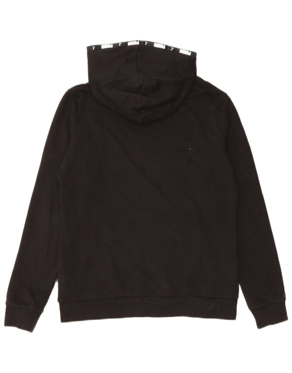 Pulover Puma Graphic Loose Fit pentru femei UK 10 Bumbac negru mic