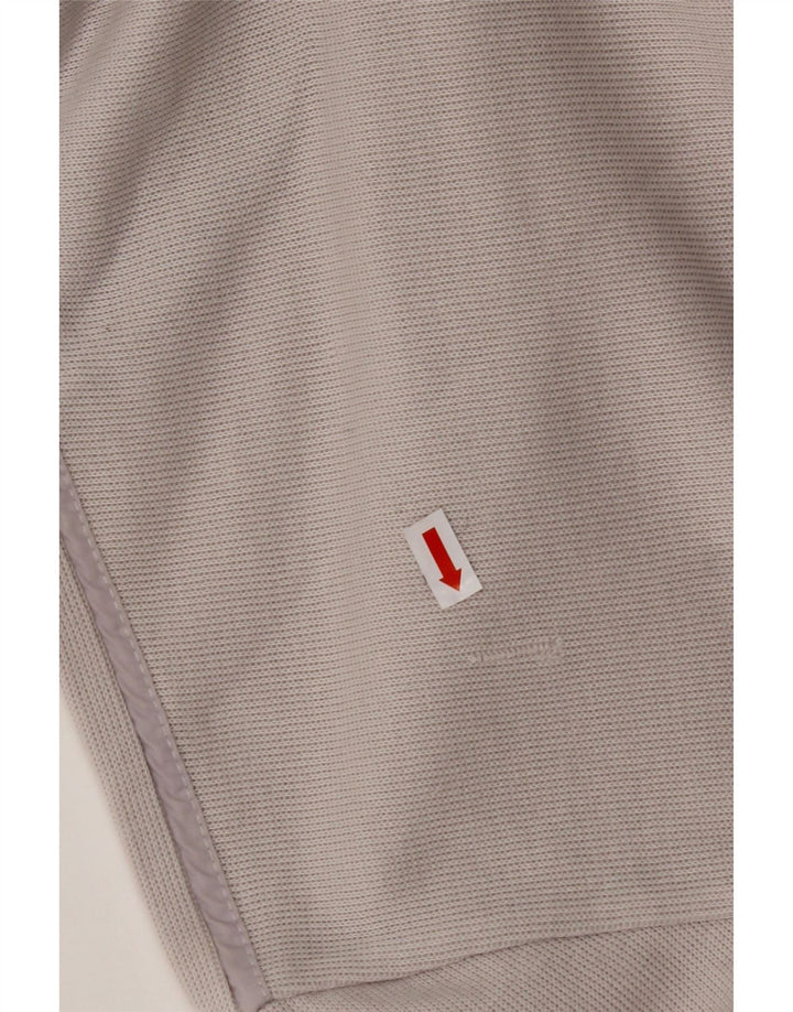 Top pentru bărbați HUGO BOSS cu mânecă lungă XL din bumbac color-bloch alb