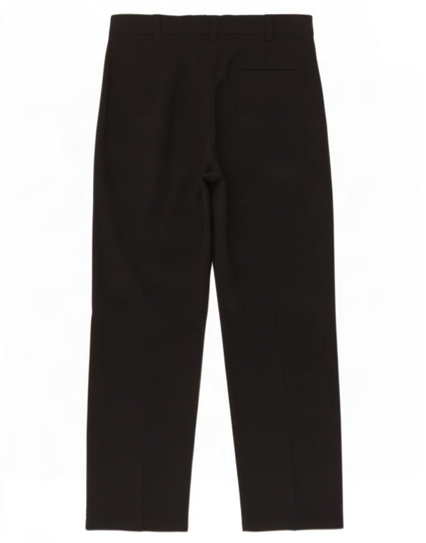 Pantaloni chino pentru femei cu talie înaltă Marks & Spencer UK 12 Medium W30 L27 Negru