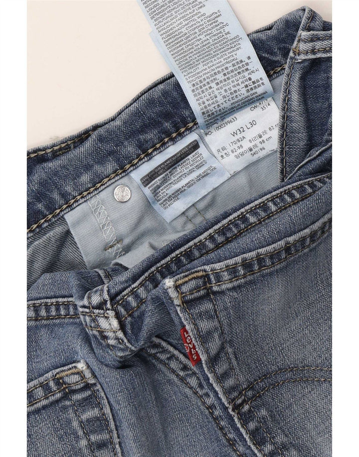 Blugi slim pentru femei Levi's W32 L30 bumbac albastru