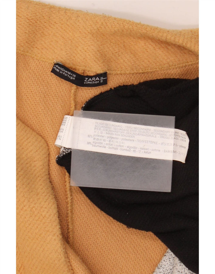 Pardesiu supradimensionat pentru femei Zara UK 14 Medium Multicolor Colorblock