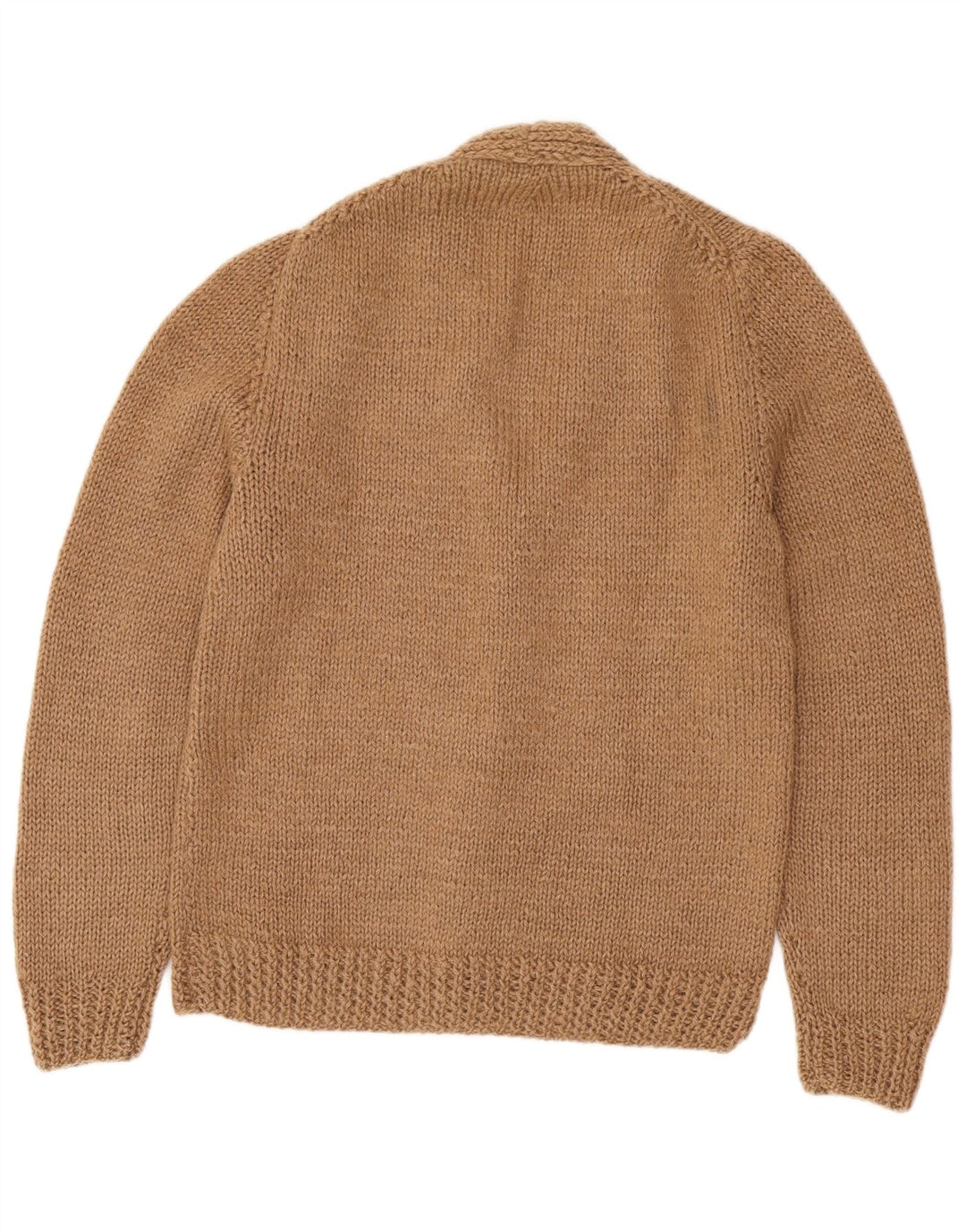 Pulover Vintage pentru bărbați cardigan XS maro