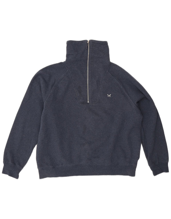 Crew Clothing Hanorac supradimensionat pentru femei Pulover UK 14 Mare Bleumarin