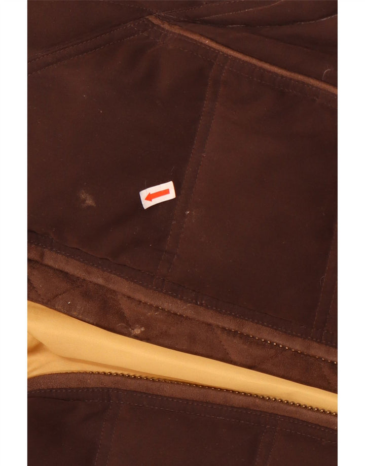 Musto Gilet căptușit pentru femei UK 16, mare, maro, poliester