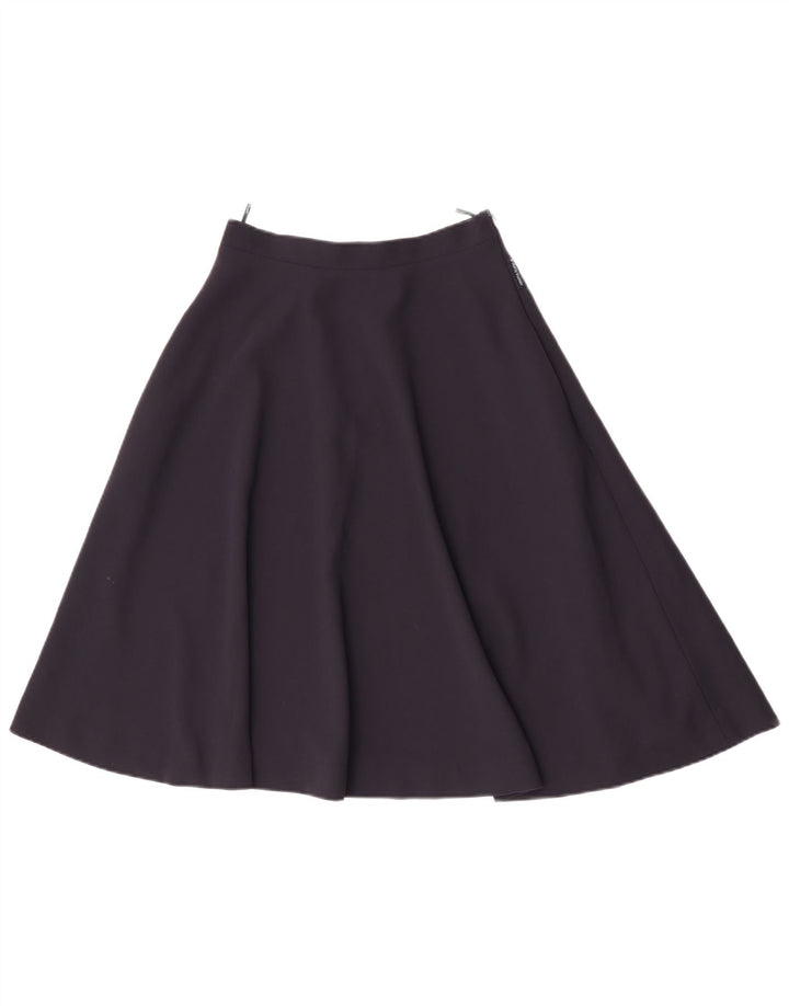 Fusta A-Line pentru femei Armani IT 40 Small W26 Poliester bleumarin