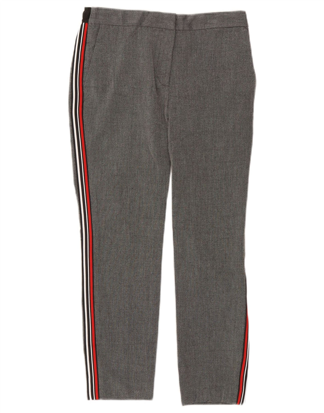 Pantaloni tăiați pentru femei Zara Mediu L28 L25 Poliester gri