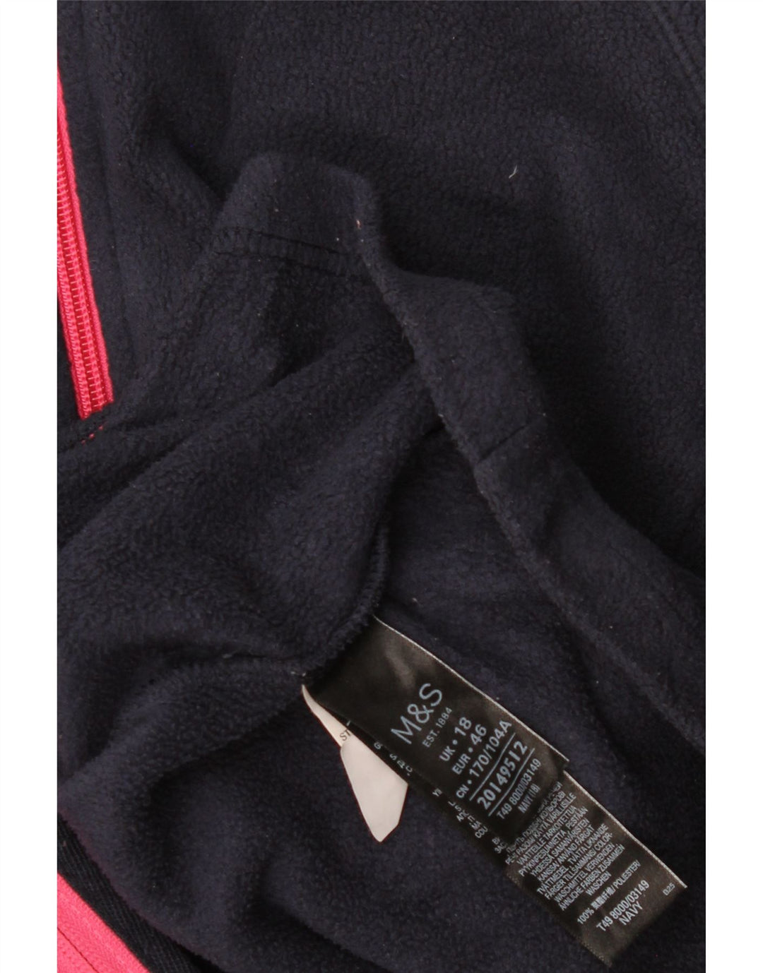 Pulover din lână pentru femei Marks & Spencer UK 18 XL bleumarin poliester
