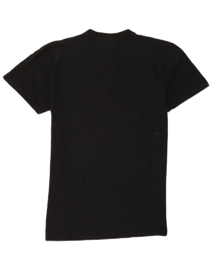 Tricou grafic Quiksilver pentru bărbați Top mic negru