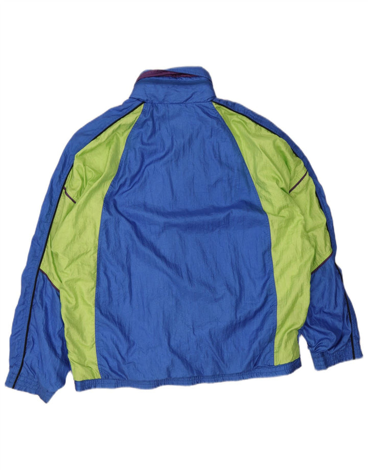 Jachetă de trening supradimensionată pentru bărbați Diadora, albastru, color block