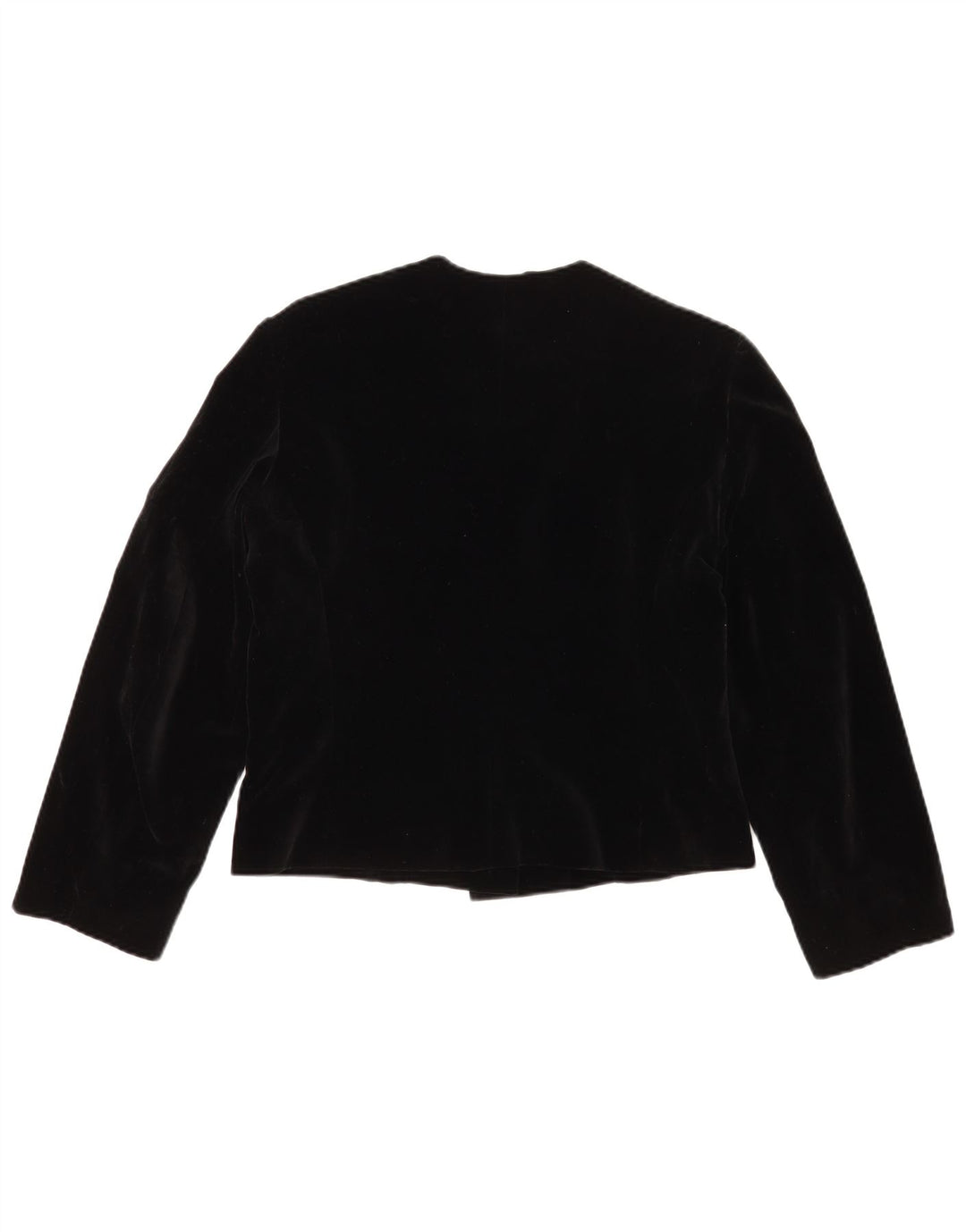 Jachetă vintage pentru femei cu 3 nasturi IT 44 bumbac mediu negru