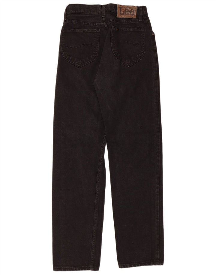 Blugi drepti pentru femei LEE W36 L30 bumbac negru