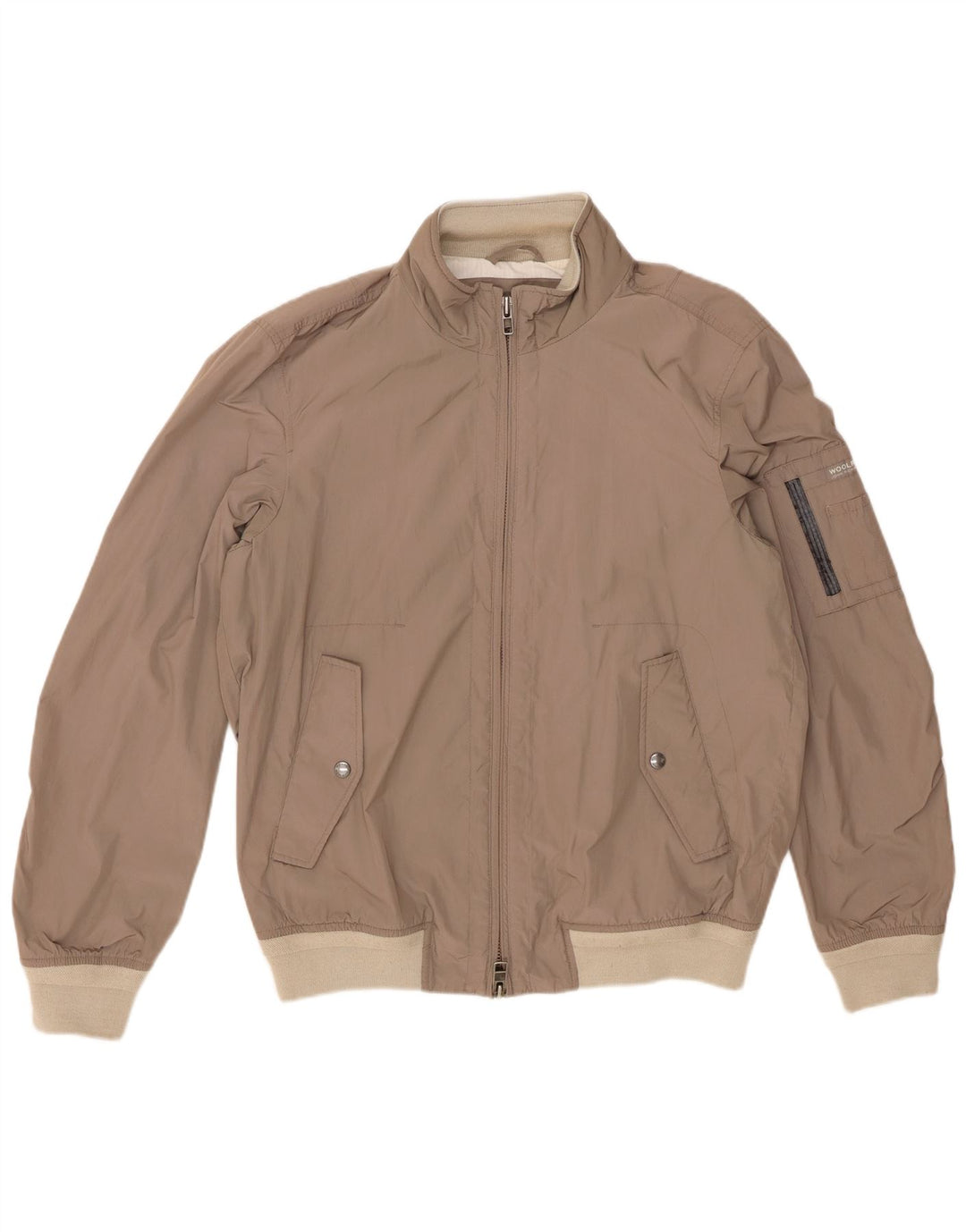 Bomber Woolrich pentru bărbați UK 42 XL poliester bej