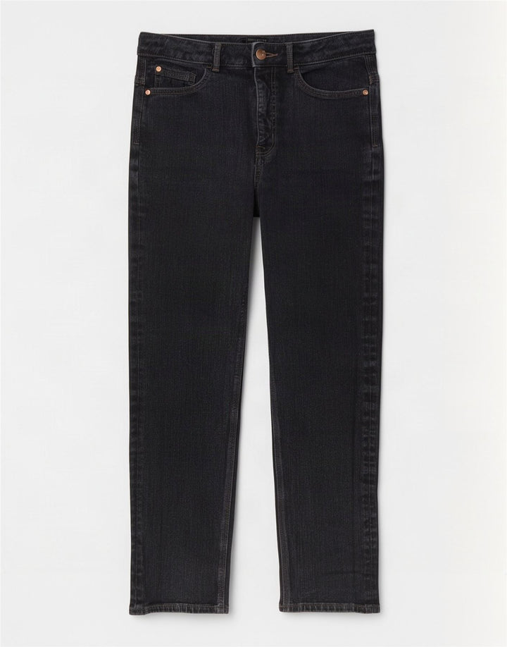 Blugi subțiri pentru femei Marks & Spencer UK 12 Medium W28 L28 Gri Bumbac